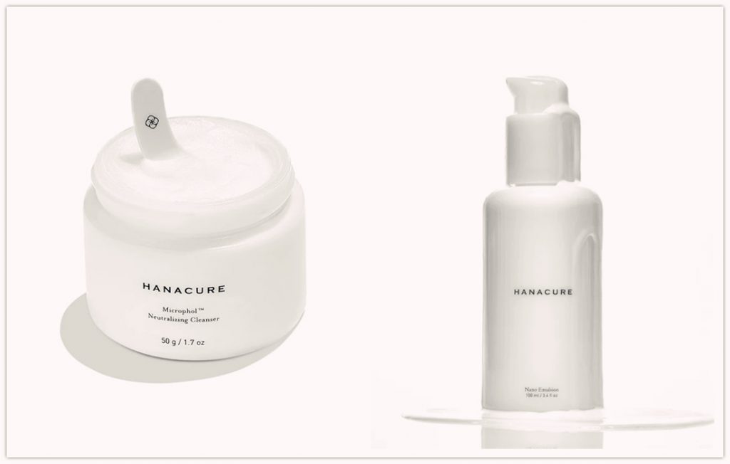 Various Skin care products from Hanacure